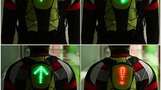 Rucsac inteligent Koopsio cu LED pentru semnalizare si telecomanda, 5 L