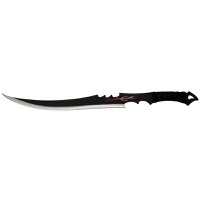 Sabie de vanatoare, Fire Blade, maner lemn, 70 cm, teaca inclusa - 3