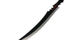 Sabie de vanatoare IdeallStore®, Fire Blade, 70 cm, neagra