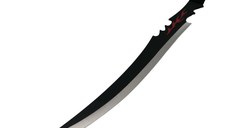 Sabie de vanatoare IdeallStore®, Fire Blade, 70 cm, neagra