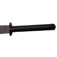 Sabie de vanatoare IdeallStore®, Ninja Blade, maner metal, 81 cm, negru, teaca inclusa - 4