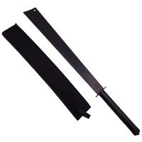 Sabie de vanatoare IdeallStore®, Ninja Blade, maner metal, 81 cm, negru, teaca inclusa - 1