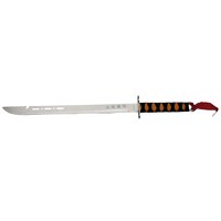 Sabie de vanatoare, Japan Soul, maner textil, 56 cm, teaca cadou - 3