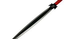 Sabie de vanatoare, Red Ronin, maner textil, 68.5 cm, cutit de aruncat inclus