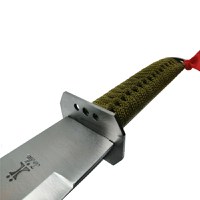 Sabie de vanatoare, Samurai Blade, maner textil, 67 cm, cutit de aruncat inclus - 5