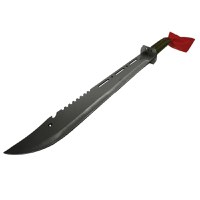 Sabie de vanatoare, Samurai Blade, maner textil, 67 cm, teaca cadou - 1