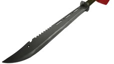Sabie de vanatoare, Samurai Blade, maner textil, 67 cm, teaca cadou
