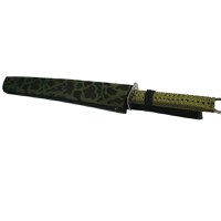 Sabie de vanatoare, Samurai Blade, maner textil, 67 cm, teaca cadou - 5