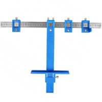 Sablon gaurire, Kraft&Dele KD10383, 40 x 30 cm, aluminiu - 1