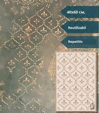 Sablon Perete vopsire, tencuiala model „Fundal”, 400 x600 mm MXSP7663 - 6