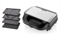 Sandwich-maker 4 in 1, ETA Sorento 3151, 900 W, otel inoxidabil, 4 tipuri de placi detasabile - 4