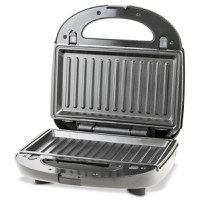 Sandwich-Maker multifunctional (3 in 1) Zass ZSMD 04, negru-argintiu - 2