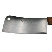 Satar, Pro Cook, otel inoxidabil, 34.5 cm, maner lemn, argintiu - 4
