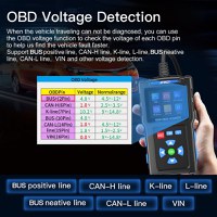 Scanner OBD2 Universal JFIND JF700, Cititor de Coduri de Eroare ale Motorului, Instrument de Diagnosticare CAN pentru - 3