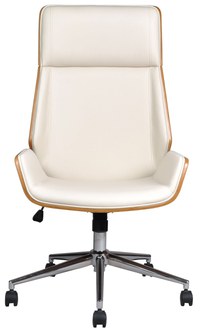 Scaun de birou directorial US116 Calisto, alb, 60x65x111-118 cm - 3