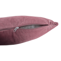 Scaun de birou, tesatura de catifea albastra / crom, KLIAN - 7