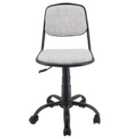 Scaun de birou US127 Ystad, gri, 39x44.5x75.5-87 cm - 3