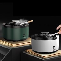 Scrumiera electrica cu purificator de aer incorporat si odorizant, Clickzu - 3