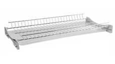 Scurgator Vase, GTV, 2 Nivele, 2 Tavi, Pentru Dulap de 800mm, Interior dulap 764mm, Pentru Placi 16-18mm, Crom