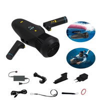 Scuter subacvatic, SEASCOOTER, Suport camera de actiune, Manere detasabile, cu suport pentru Paddleboard/placi SUP - 5