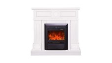 Semineu electric Ambasador alb & Cristina, Art Flame, 1000x1048x300 mm, 2000W