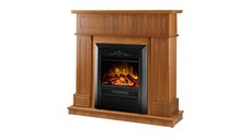 Semineu electric Ambasador nuc & Cristina, Art Flame, 1000x1048x300 mm, 2000W