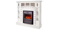 Semineu electric Amsterdam alb & Cristina, Art Flame, 1120x1150x300 mm, 2000W - 3