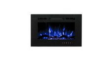 Semineu electric de perete-incorporabil Aladin, 420x660x124 mm, 1500W
