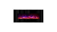 Semineu electric de perete Madrid, 550x1280x140 mm, 1500W