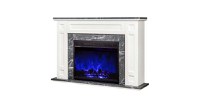 Semineu electric Frida & Lorance color, Art Flame, 780x1150x270 mm, 1500W - 2