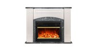 Semineu electric Magnolia & Mars, Art Flame, 900x1150x320 mm, 1500W - 3