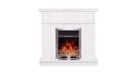 Semineu electric Marina alb & Galileo silver, Art Flame, 997x1034x270 mm, 2000W - 3