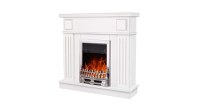 Semineu electric Marina alb & Galileo silver, Art Flame, 997x1034x270 mm, 2000W - 1