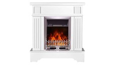 Semineu electric Marina extra & Galileo silver, Art Flame, 1092x1034x300 mm, 2000W