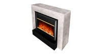 Semineu electric Martin & Mars, Art Flame, 860x1000x300 mm, 1500W - 1