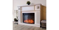 Semineu electric Miracle & Ararat, Art Flame, 929x1200x280 mm, 1950W - 3