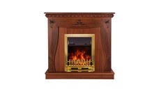 Semineu electric Napoli nuc & Galileo gold, Art Flame, 1035x1100x300 mm, 2000W