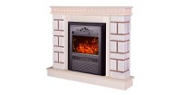 Semineu electric Nazary mini jasmine & Cristina, Art Flame, 874x1080x245 mm, 2000W - 2