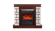 Semineu electric Nazary mini nuc & Cristina, Art Flame, 874x1080x245 mm, 2000W