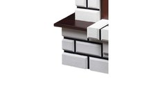 Semineu electric Nazary nuc & Mirabella, Art Flame, 1136x1328x375 mm, 1950W