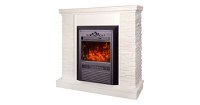 Semineu electric Rock alb & Cristina, Art Flame, 903x980x300 mm, 2000W - 5