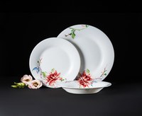 Serviciu de masa, 18 piese, 6 persoane, opal, AMBITION Flora - 1