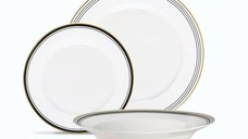 Serviciu de masa, 18 piese, 6 persoane, portelan, AMBITION Art Deco