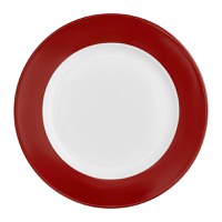 Serviciu de masa, 18 piese, 6 persoane, portelan, AMBITION Aura Red - 3