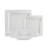 Serviciu de masa, 18 piese, 6 persoane, portelan, AMBITION Kubiko - 5