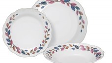 Serviciu de masa, 18 piese, 6 persoane, portelan, DOMOTTI Vergo