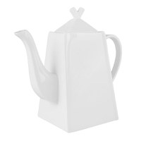 Serviciu servire ceai sau cafea, 17 piese, 6 persoane, portelan, AMBITION Kubiko - 6