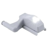 Set 10 lampi led pentru balamale dulap, Gonga® Gri - 4