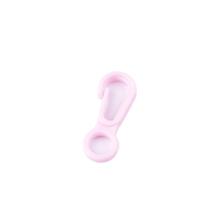 Set 10 mini carabine din plastic 12 x 32 mm Roz deschis - 2