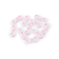 Set 10 mini carabine din plastic 12 x 32 mm Roz deschis - 7